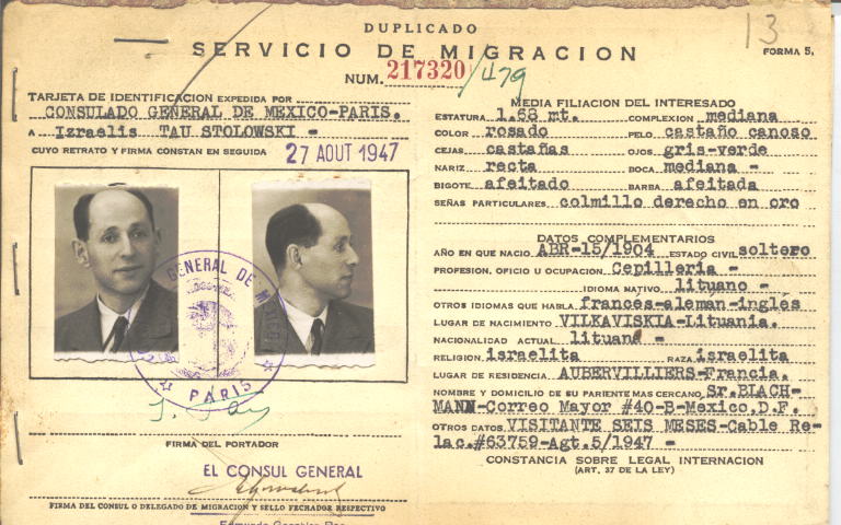 Izraelis Tau Stolowski