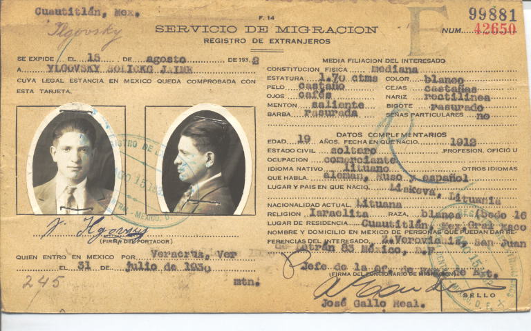 Jaime Ylgovsky Solickg