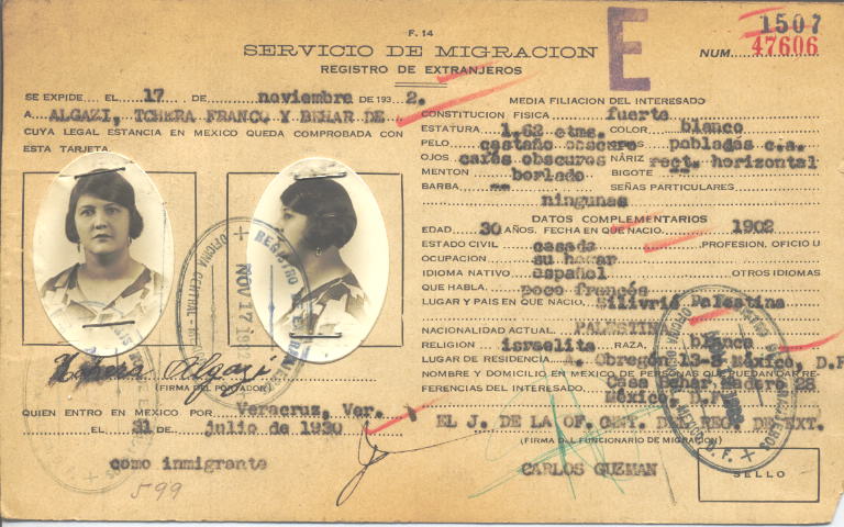 Tchera Franco y Behar de Algazi