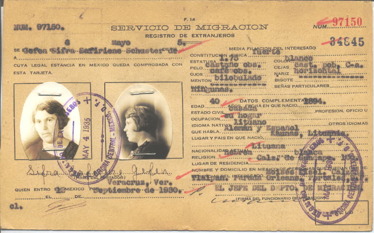 Sifra Gefen Safirene Schuster de