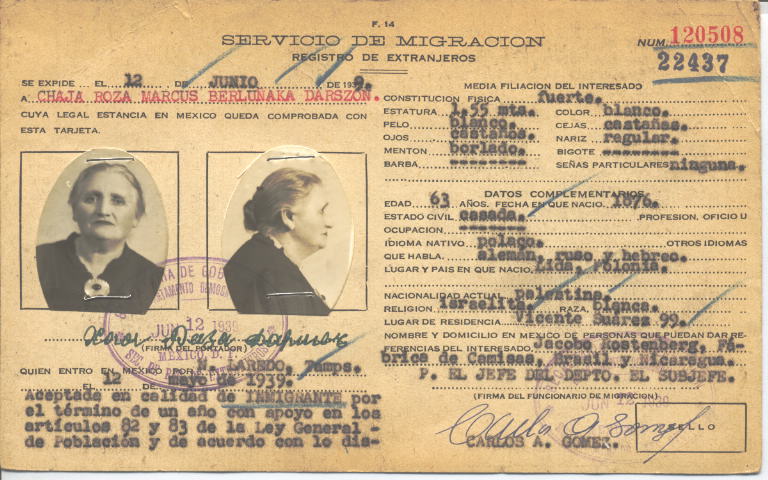 Chaja Roza Marcus Berlunaka Darszon