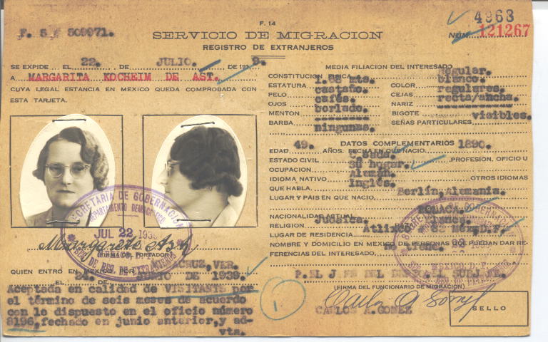 Margarita Kocheim de Ast