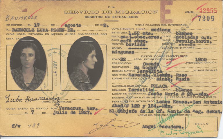 Luba Rosen de Baumkols