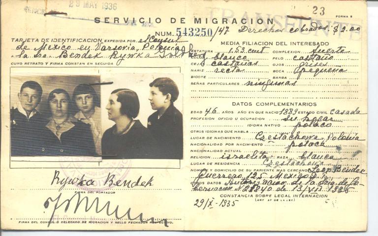 Rywka Goldberg de Bendek