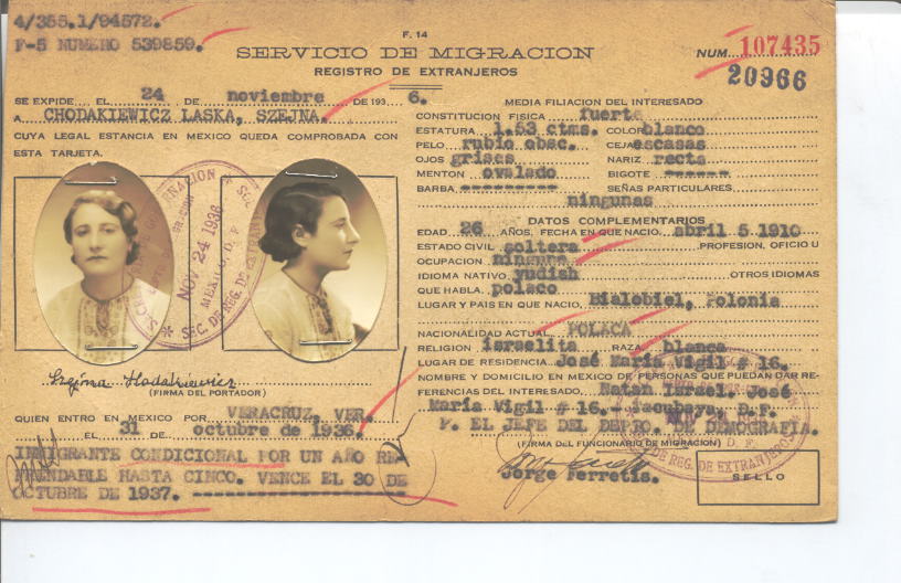 Szejna Chodakiewcz Laska