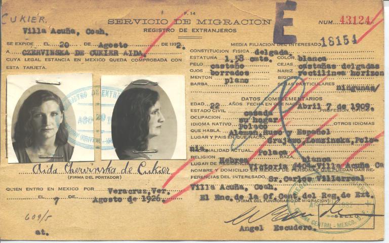 Aida Cukier, Czervinska de