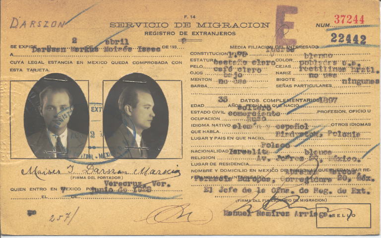 Moisés Isaac Darszon Markus