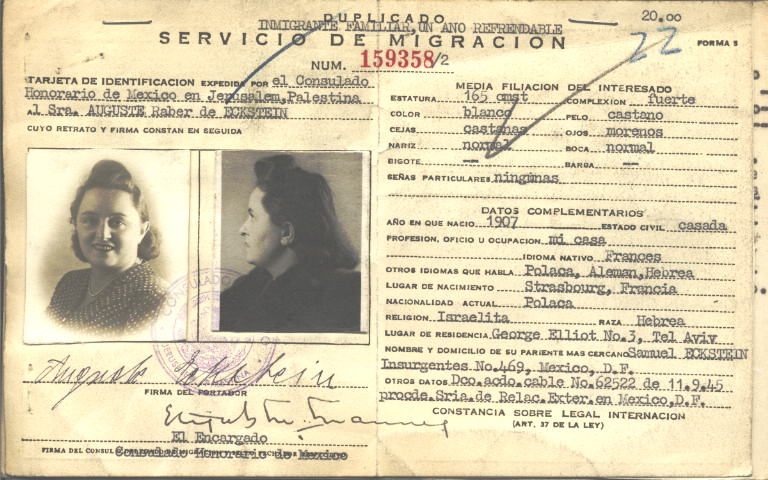 Auguste Eckstein, Raber de