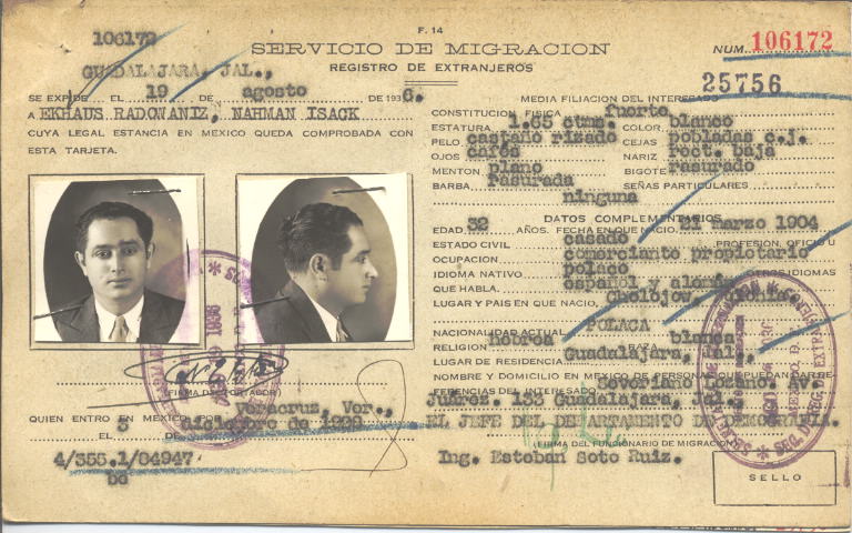 Nahman Isack Ekhaus Radonaniz