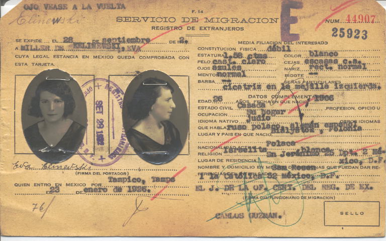 Eva Elinewski, Miller de