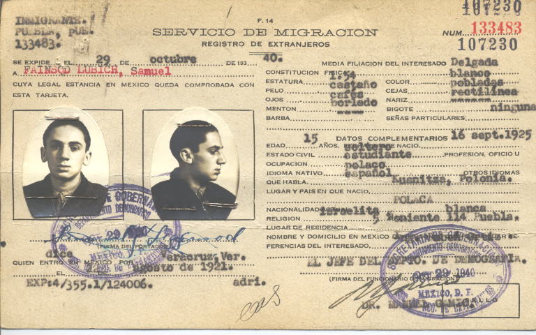 Samuel Fainsod Lubich