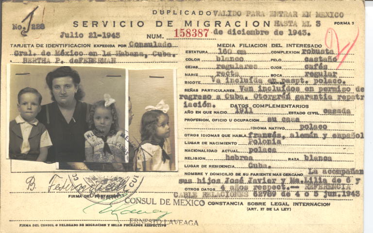 Bertha Federman Pinkholz de