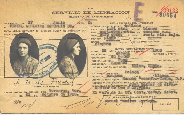 Adelaida Finkel, Margolin de