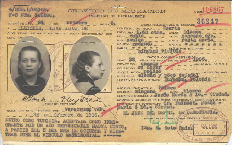 Blima Fleisher, Segal de