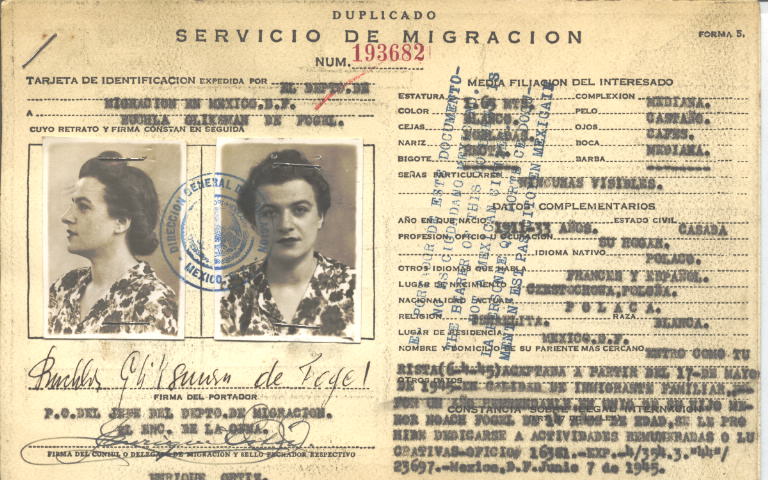 Ruchla Fogel, Gliksman de