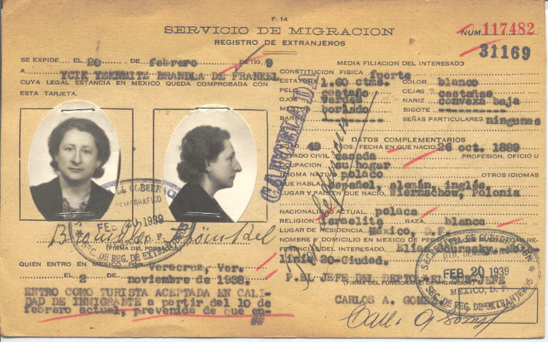 Branda Frankel, Ycik Yzknmitz de