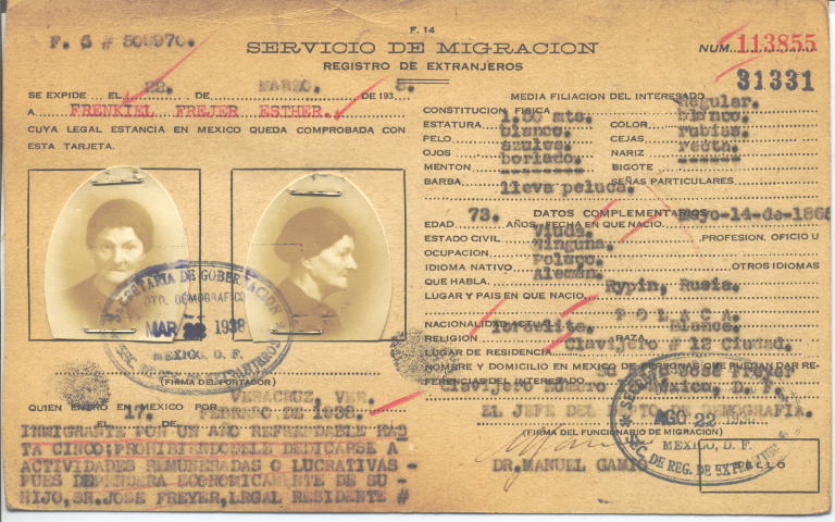 Esther Frenkiel Frejer