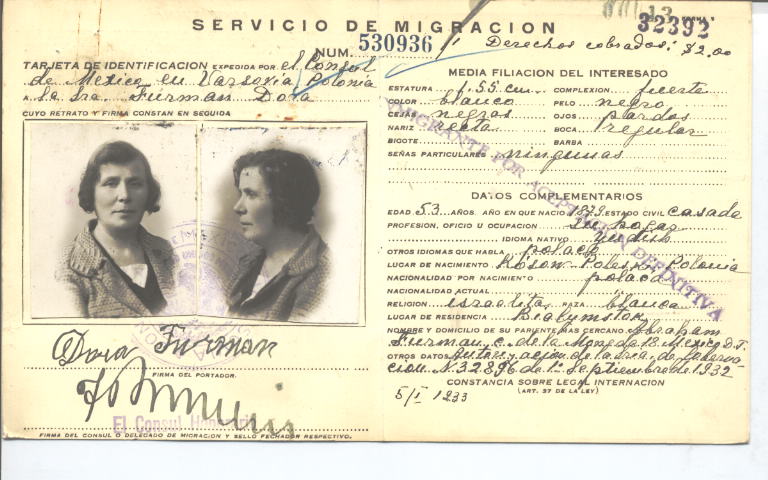 Dora Furman, Bassol de