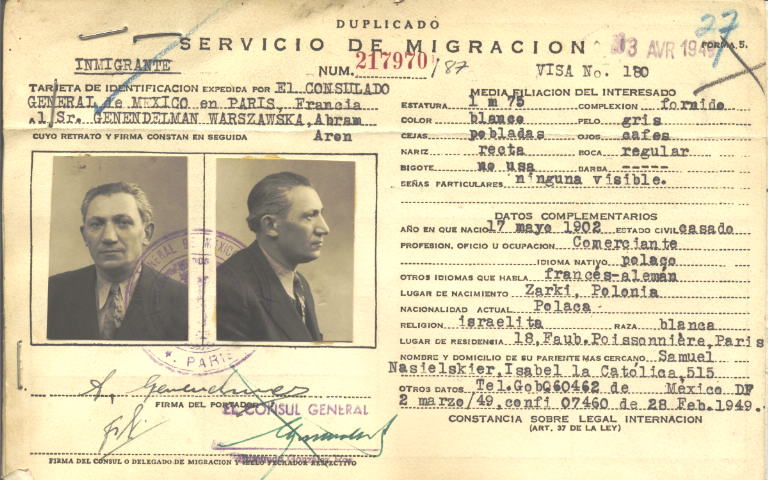 Abraham Aron Genendelman Warszawaska