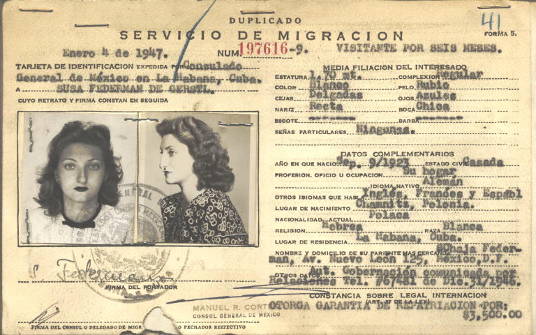 Susa Gerstt, Federman de