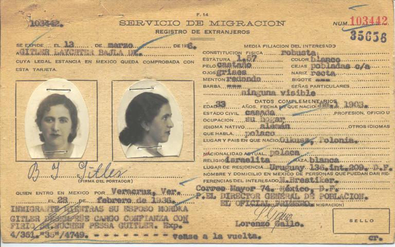 Bajla Gitler, Laychter de