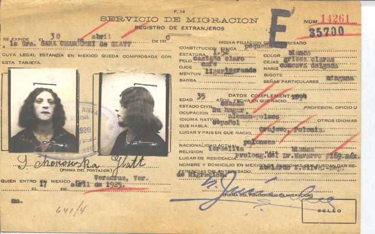 Sara Glatt, Chanovski de