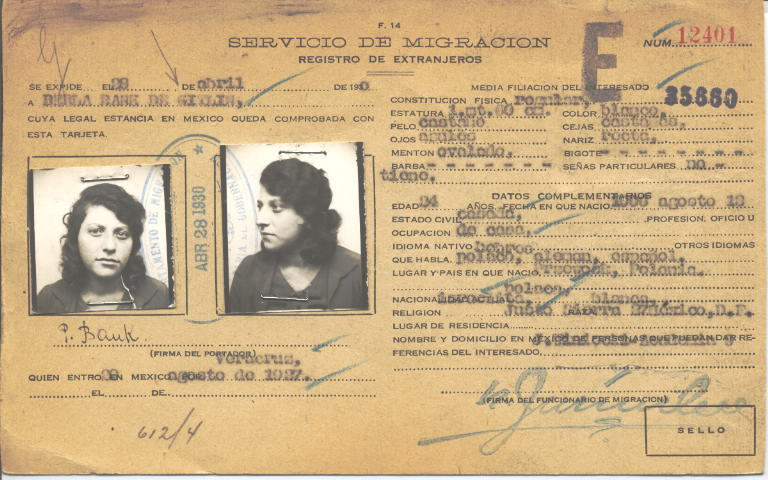 Perla Gitlin, Bank de