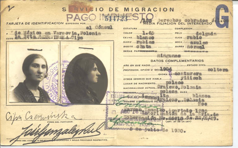 Cipa Golandt, Czerwinska de