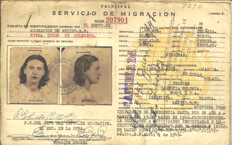 Rywka Goldberg, Coben de