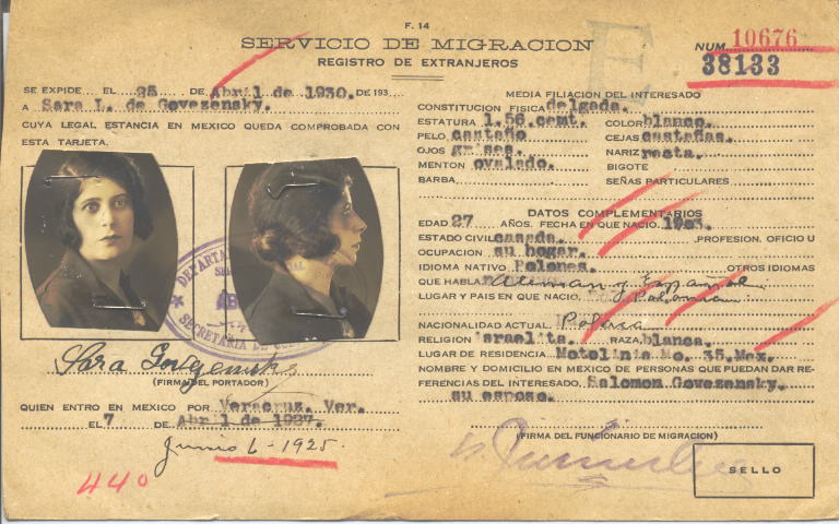 Sara Govezensky, L. de