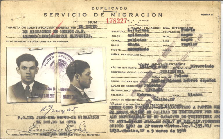 Lejbko (León) Gruszko Slepowicz