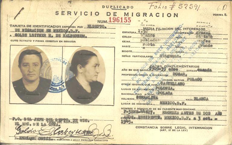 Golde Halberkon, Leitner H. de