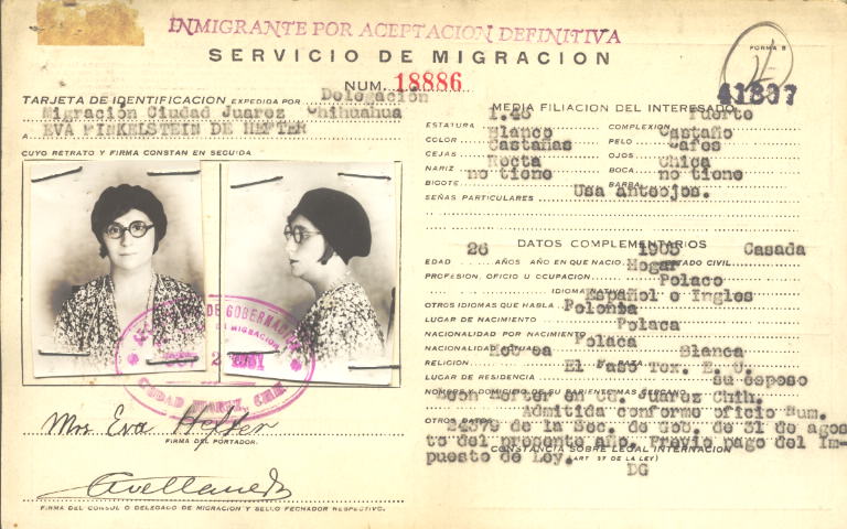 Eva Hefter, Finkelstein de