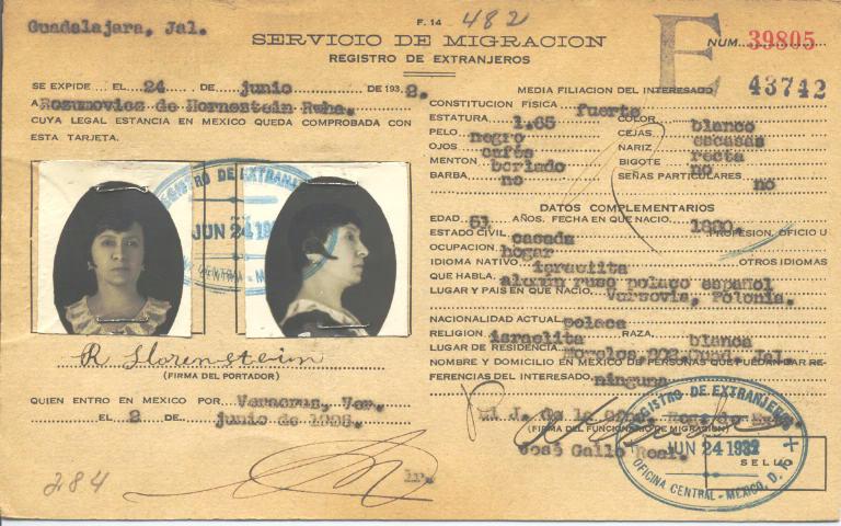 Ruha Horenstein, Rozumoviez de