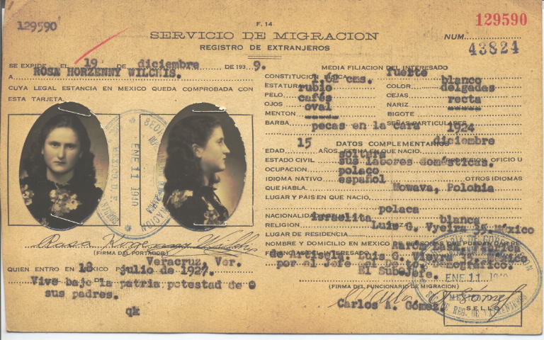 Rosa Horzenny Wilchis