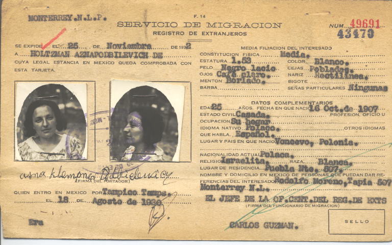 Azna Holtzman, Podbilevich de