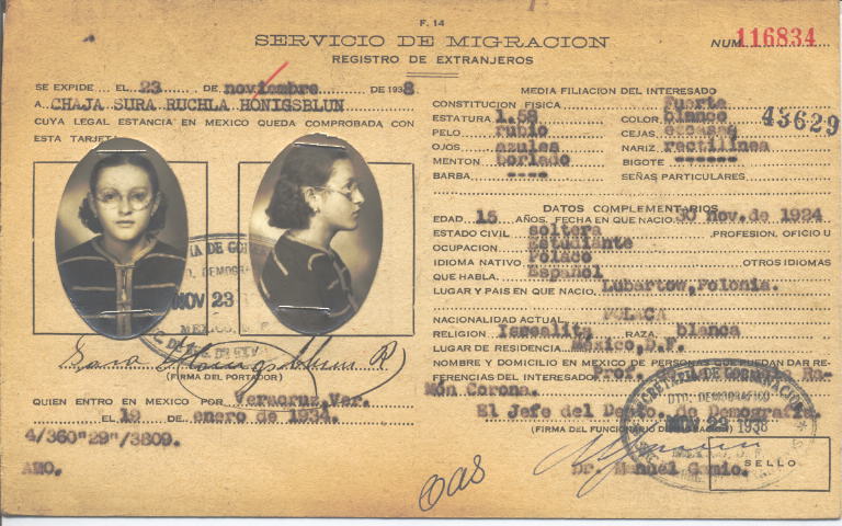 Chaja Sura Ruchla Honigsblun