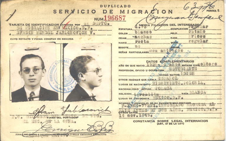 Mendel Efrein Jablonovich V.