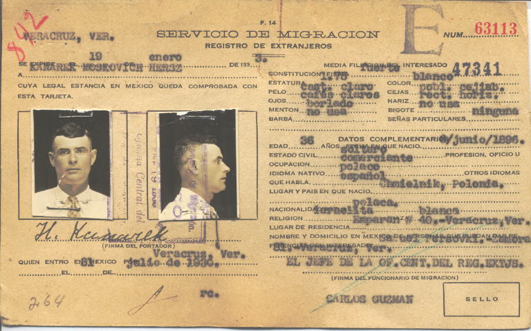 Hersz Kanarek Moskovich