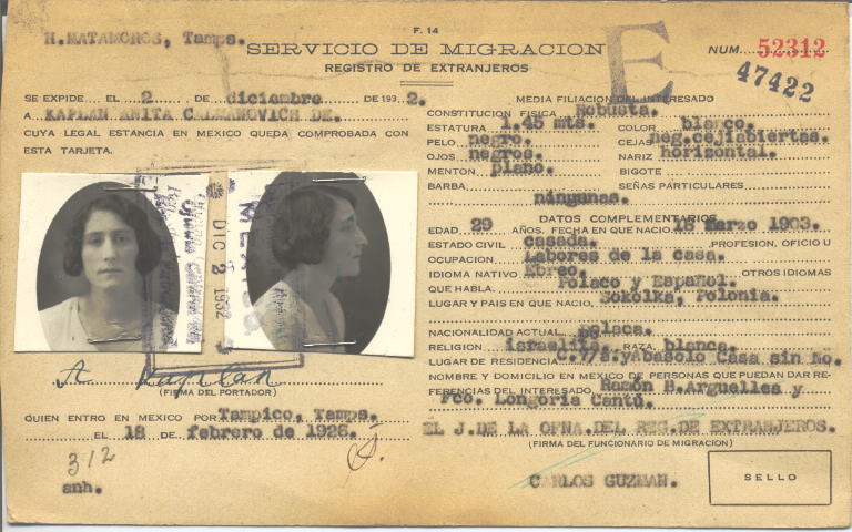 Anita Kaplan Calmanovich de