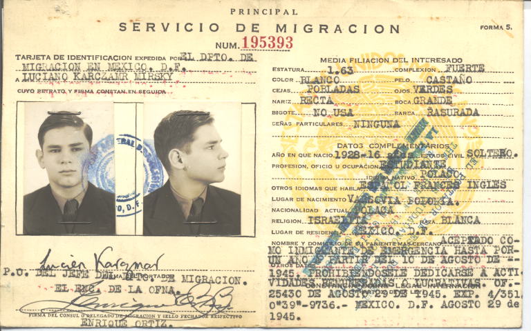 Luciano Karczmar Mirsky