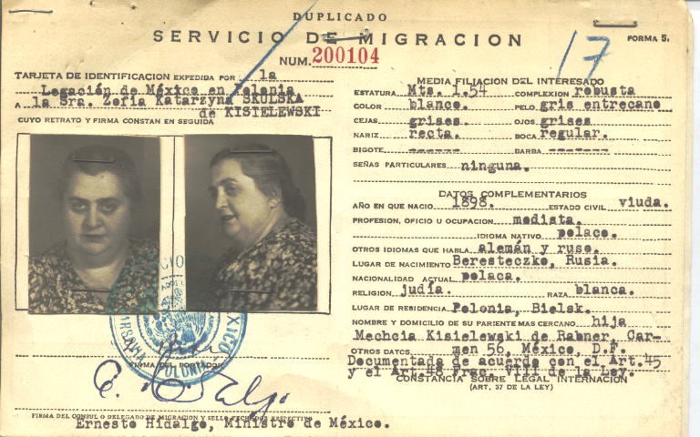 Zofia Kisielewski, Katarzyna Skulska de