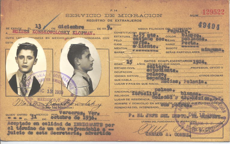 Moisés Konskowolosky klopman