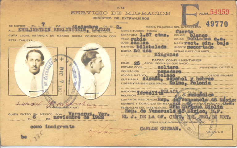 Lejzor Krelenstein y Krelenstein