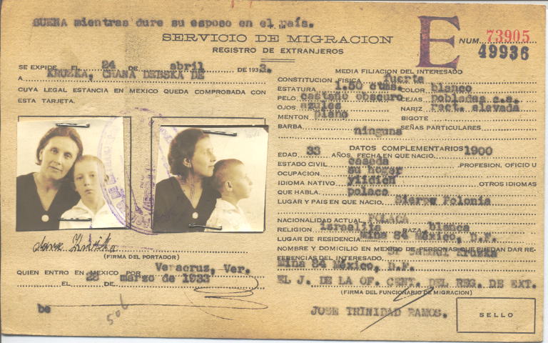 Chana Kruzka, Debska de