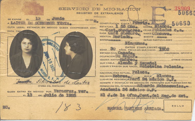 Yenta Schweber, Laiter de