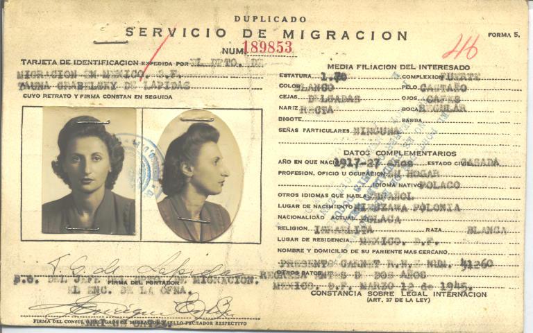 Yauna Lapidas, Grabelsky de