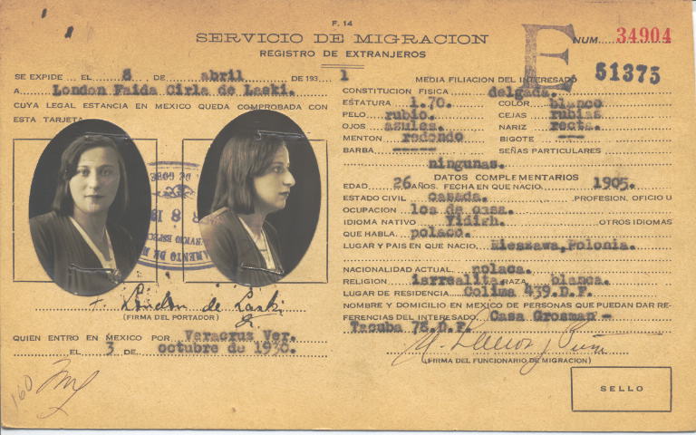 Faida Cirla Laski, London de