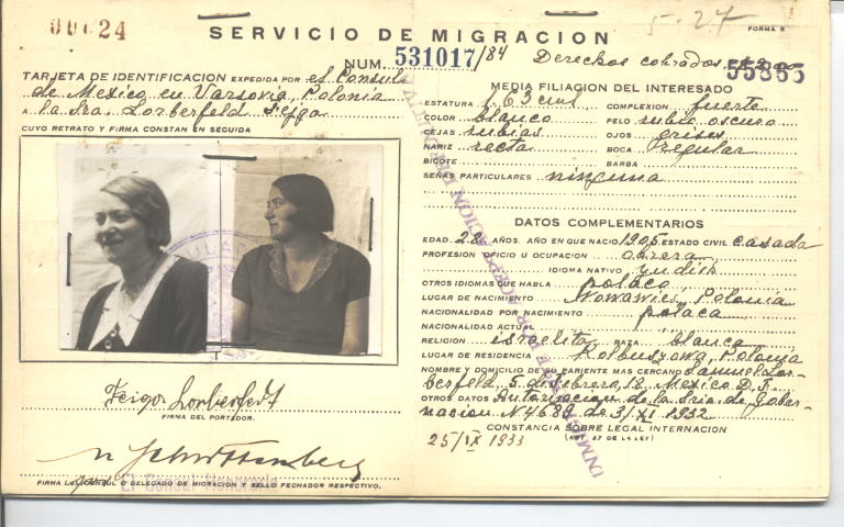 Feiga Loberfeld, Blitzer de