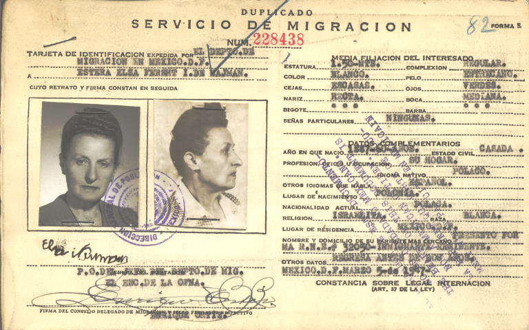 Estera Elsa Majman, Fersht I. de